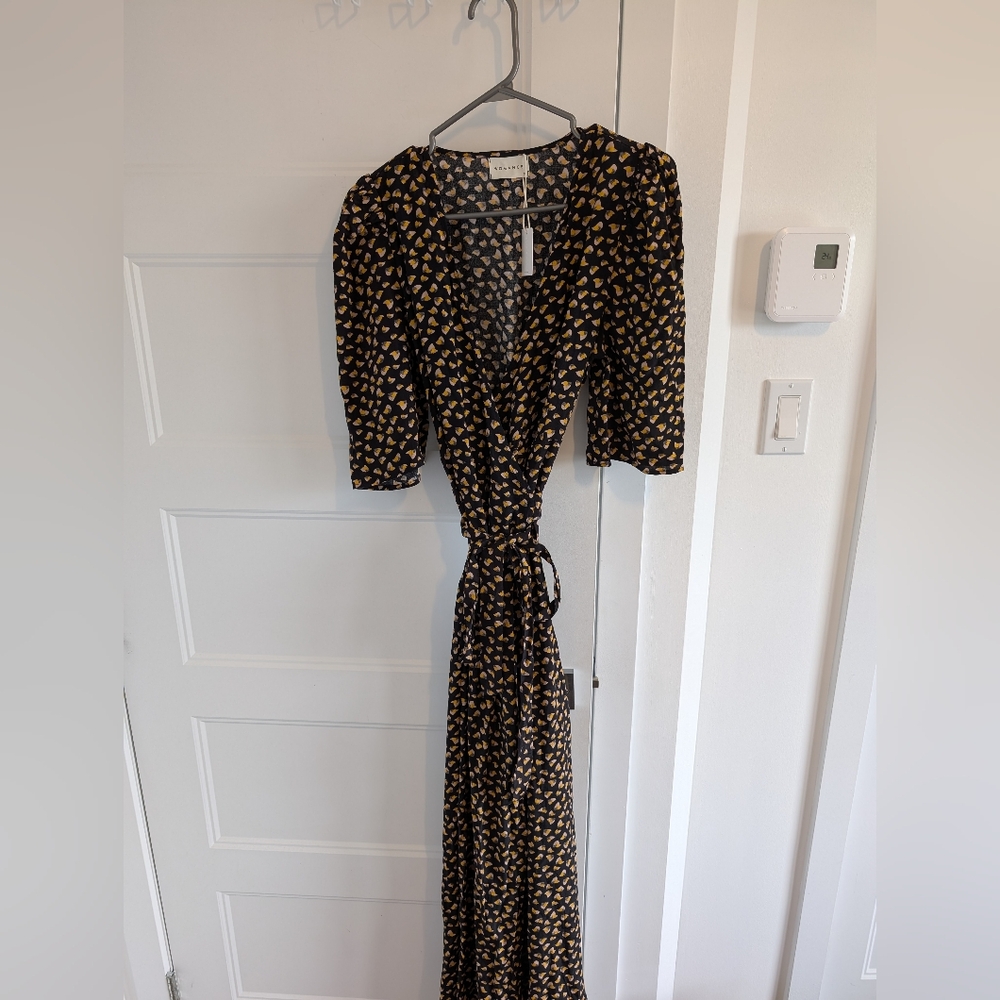 Womance/Wrap Maxi dress Sz S